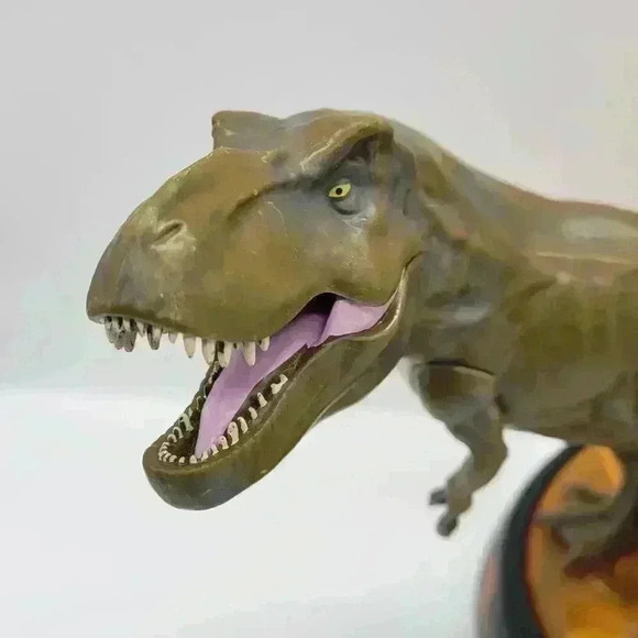 Jurassic World Nightlight KINGDOM T REX Lighted Lava Dinosaur LAMP 8” X 6.5” - Picture 8 of 14